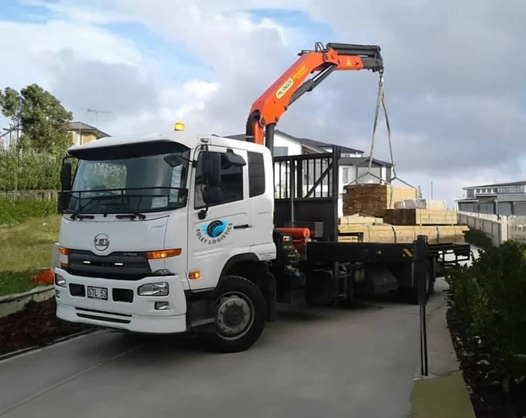 Crane trucks service for hire
